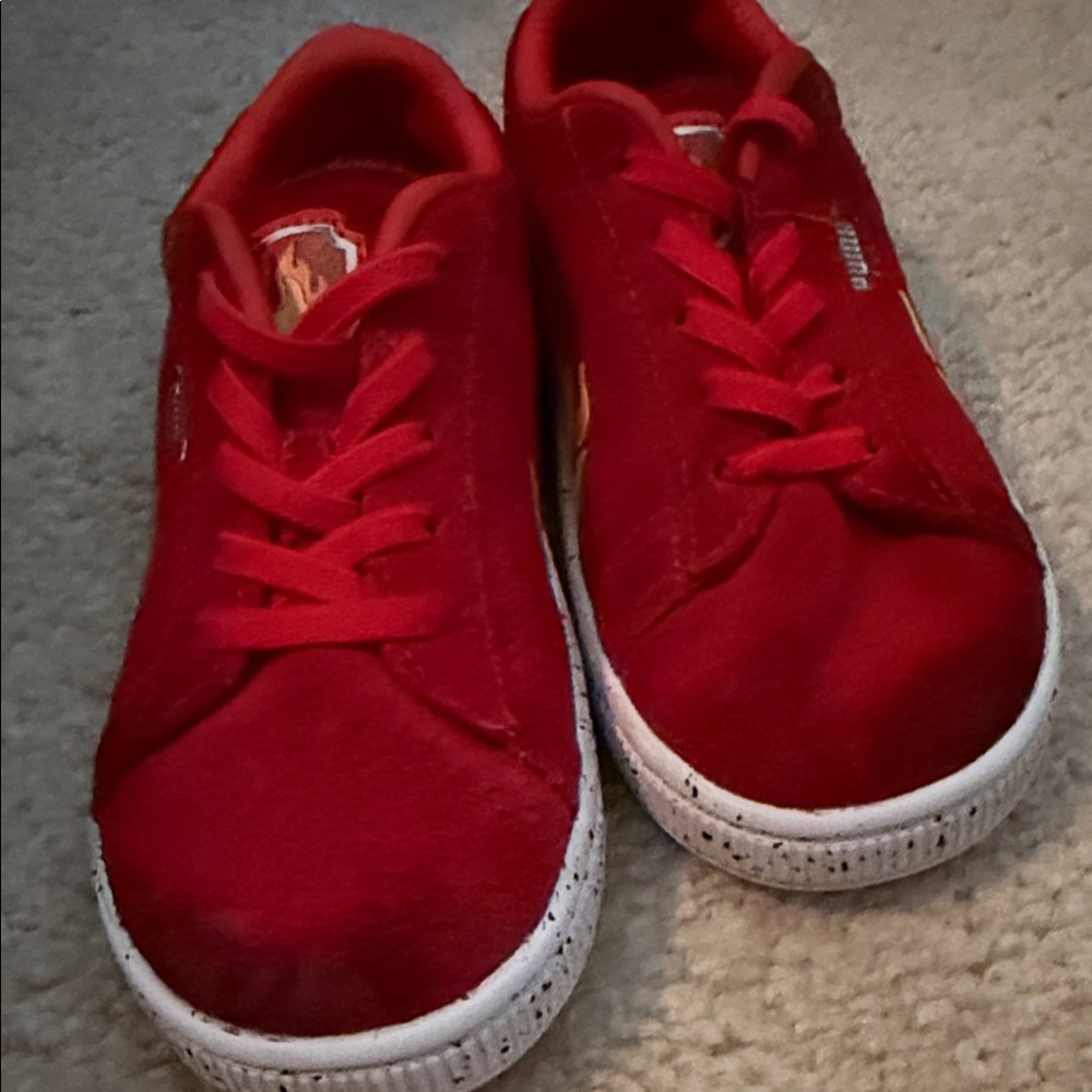 Puma Kids Red Sneakers